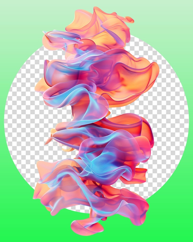 PSD abstract holo psd png