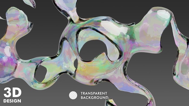 abstract holographic for design asset