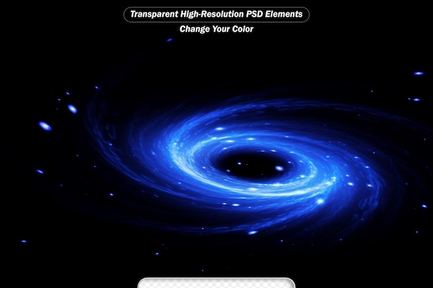 PSD Абстрактная иллюстрация галактического пространства