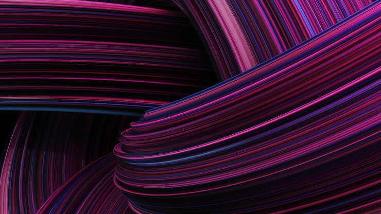 PSD abstract line wave wallpaper background