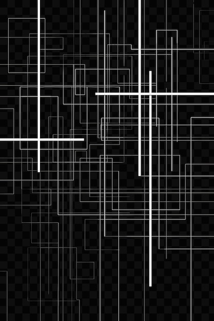 PSD abstract lines on a black background