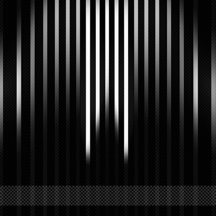 PSD abstract lines light effect transparent background
