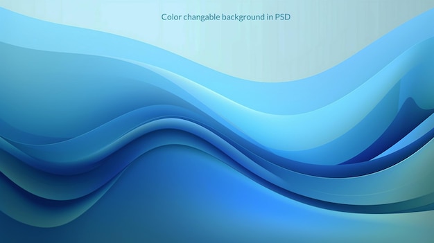 PSD abstract modern background blue liquid color background design sfondo astratto in