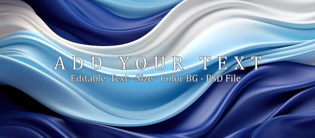 PSD abstract modern blue background