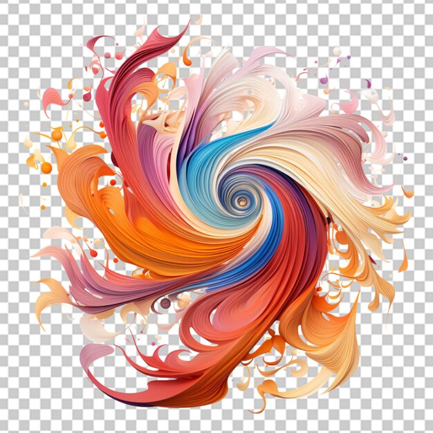 PSD astratto modello multicolore illustrazione sullo sfondo con colori creativi