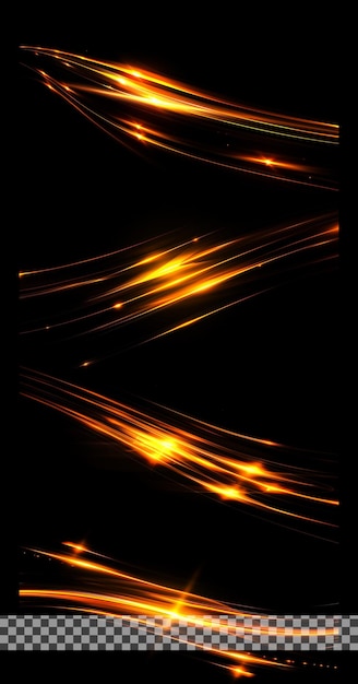 PSD abstract mystical shine streaks glowing light effect