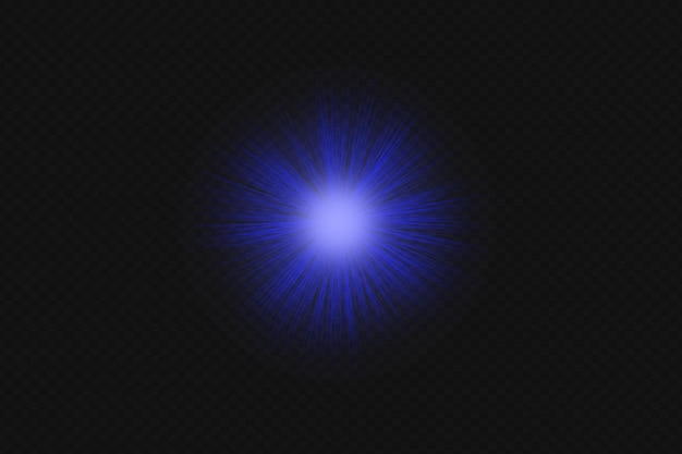 PSD abstract natural sun flare blue light