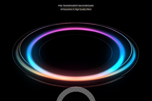 PSD abstract neon background luminous swirling glowing spiral cover circle background