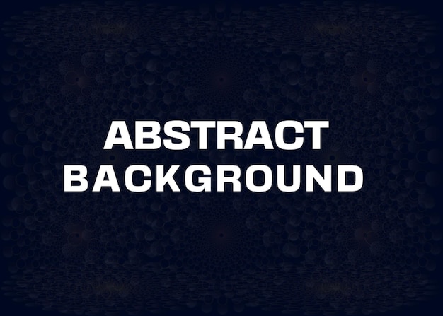 abstract new design with background circles design