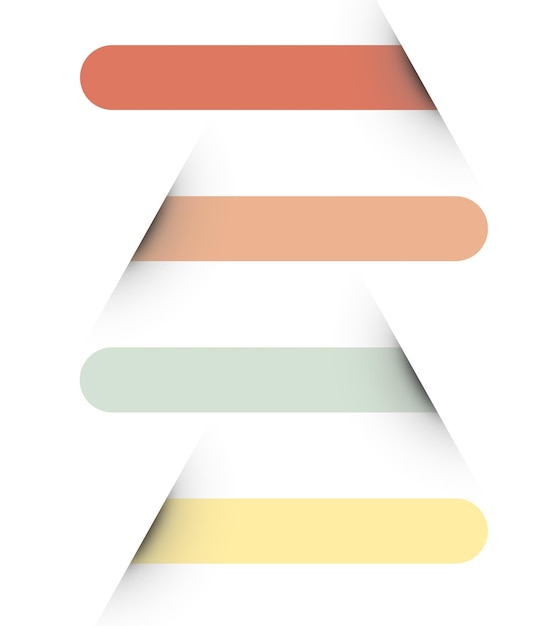 Abstract ontwerp met pastelkleuren