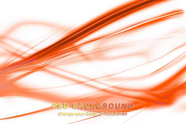 Abstract orange color background with motion blur copy space