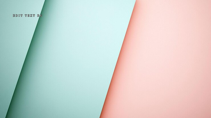 PSD abstract pastel background with teal and pink color blocks