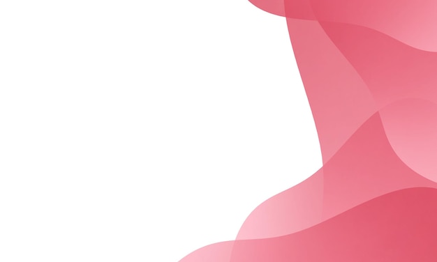 Abstract pink wavy background minimal wavy design