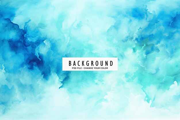 PSD abstract psd background with blue and light green