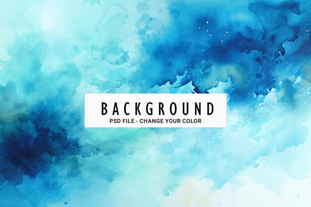 PSD abstract psd background with blue and light green