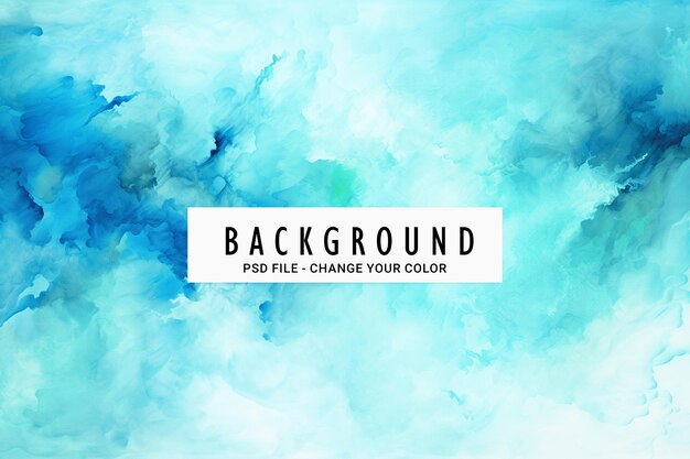 PSD abstract psd background with blue and light green