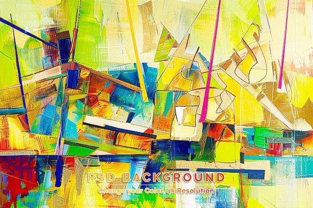 abstract psychedelic background of stylized watercolor