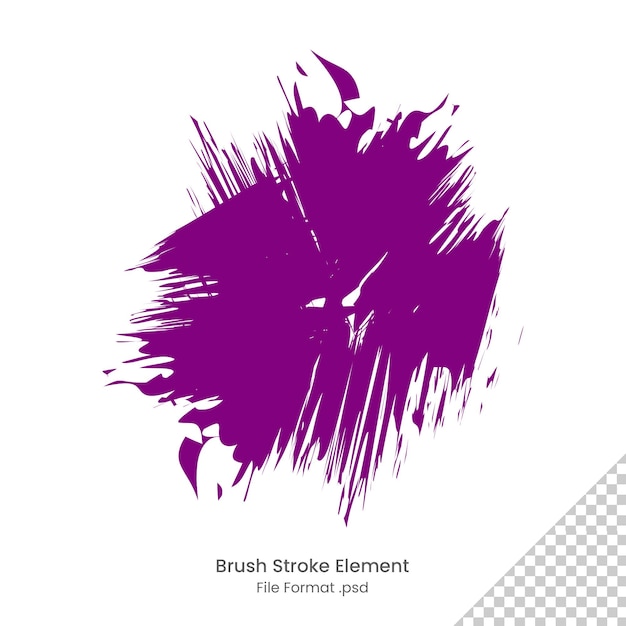 abstract purple brush background design element template