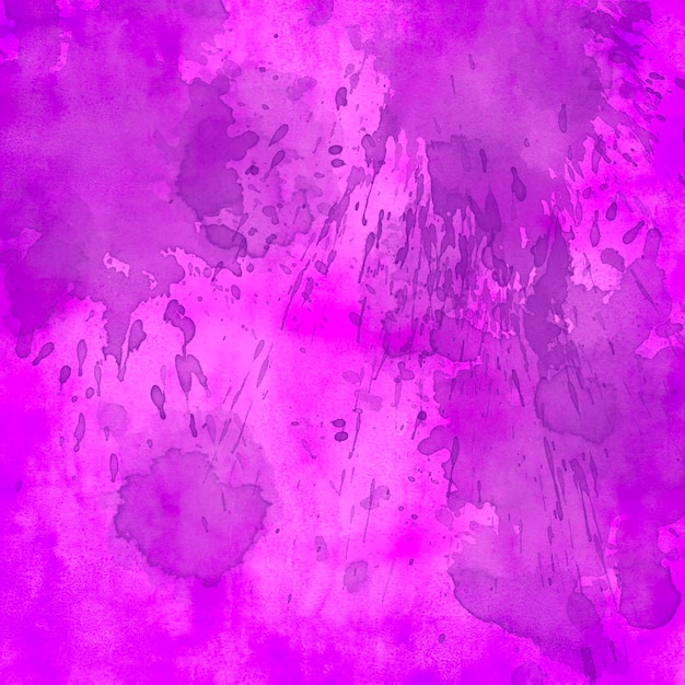 PSD 抽象的な紫の水彩画のテクスチャの背景