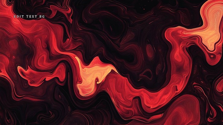 PSD abstract red and black swirling marble texture
