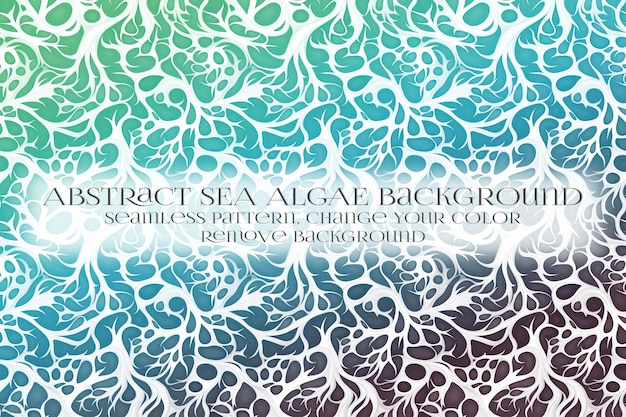 PSD abstract sea algae pattern su remove background texture