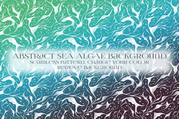 PSD abstract sea algae pattern su remove background texture