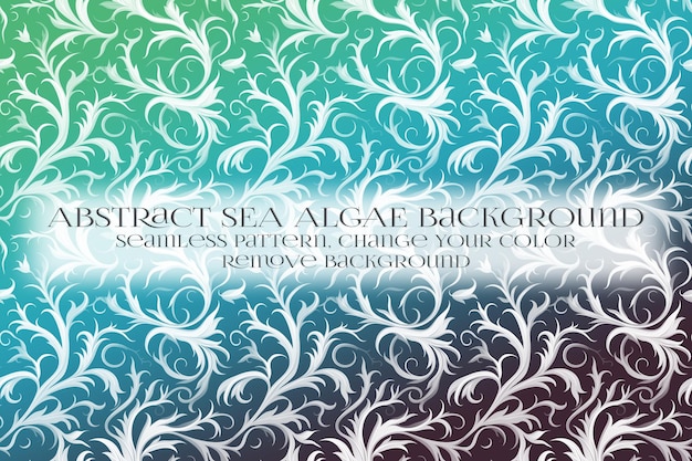 PSD abstract sea algae pattern su remove background texture