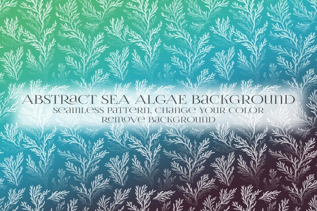 PSD abstract sea algae pattern su remove background texture