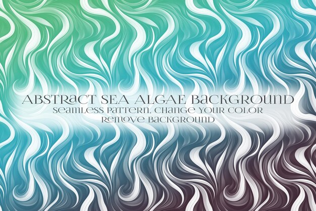 Abstract sea algae pattern su remove background texture