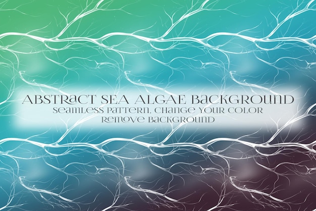 PSD abstract sea algae pattern su remove background texture