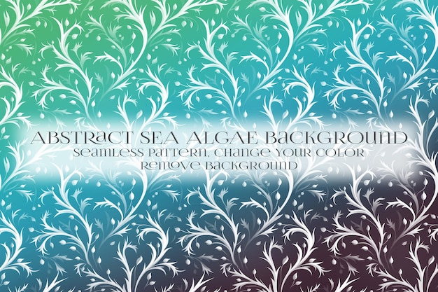 PSD abstract sea algae pattern su remove background texture