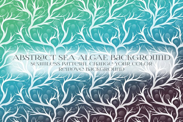 PSD abstract sea algae pattern su remove background texture