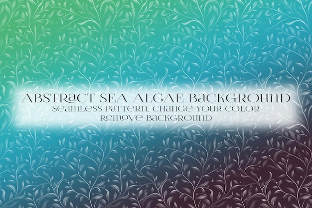 PSD abstract sea algae pattern su remove background texture