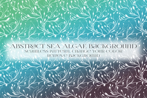 PSD abstract sea algae pattern su remove background texture