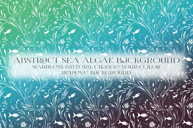 PSD abstract sea algae pattern su remove background texture