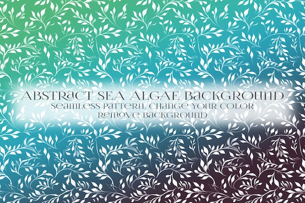 PSD abstract sea algae pattern su remove background texture