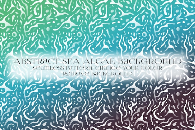 PSD abstract sea algae pattern su remove background texture