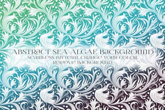 PSD abstract sea algae pattern su remove background texture