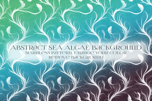 PSD abstract sea algae pattern su remove background texture