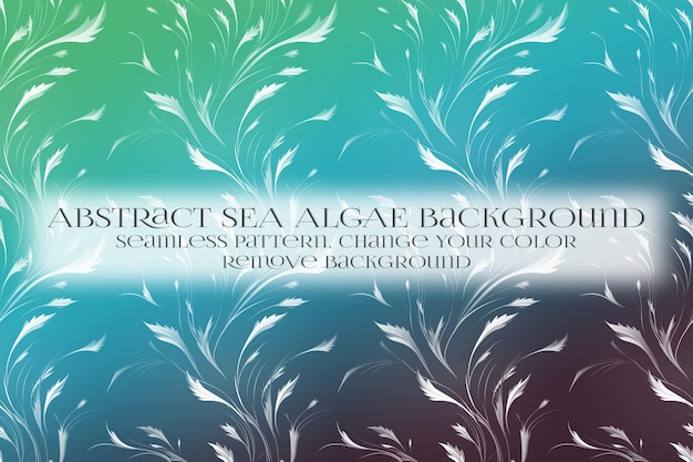 PSD abstract sea algae pattern su remove background texture