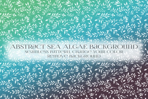 PSD abstract sea algae pattern su remove background texture