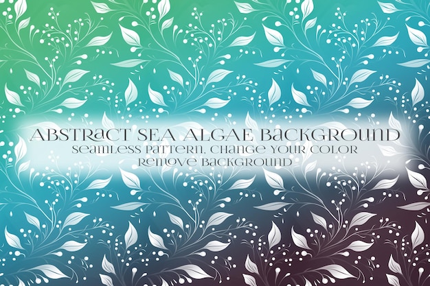 PSD abstract sea algae pattern su remove background texture