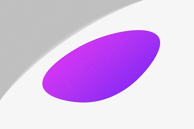 Abstract Shape Gradient Element met Paarse Kleur sjabloon psd png ontwerp