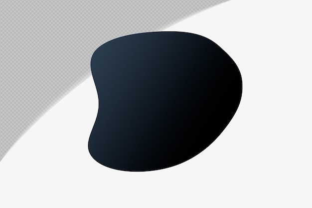 เทมเพลตองค์ประกอบไล่ระดับสีโปร่งใสรูปทรงนามธรรม สี Black Midnight Mirage psd png design