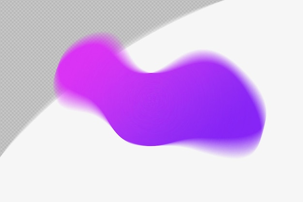 abstract shape transparent mesh grainy blur gradient element with purple color template psd png design