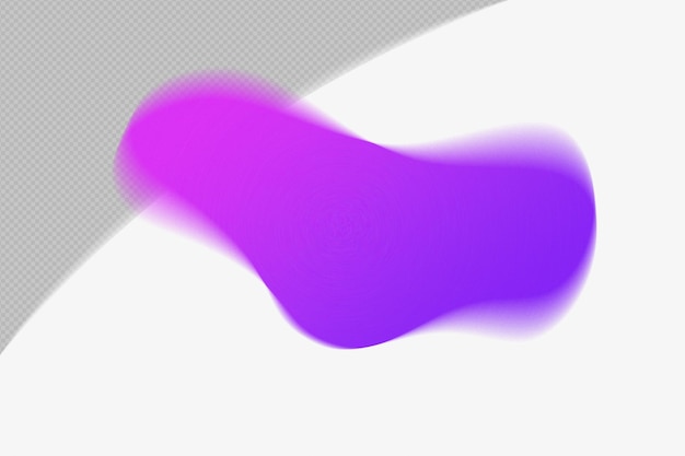 abstract shape transparent mesh grainy blur gradient element with purple color template psd png design
