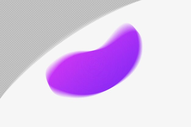 abstract shape transparent mesh grainy blur gradient element with purple color template psd png design