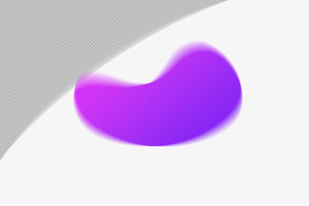 abstract shape transparent mesh grainy blur gradient element with purple color template psd png design