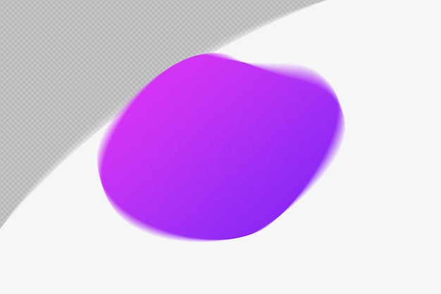 abstract shape transparent mesh grainy blur gradient element with purple color template psd png design