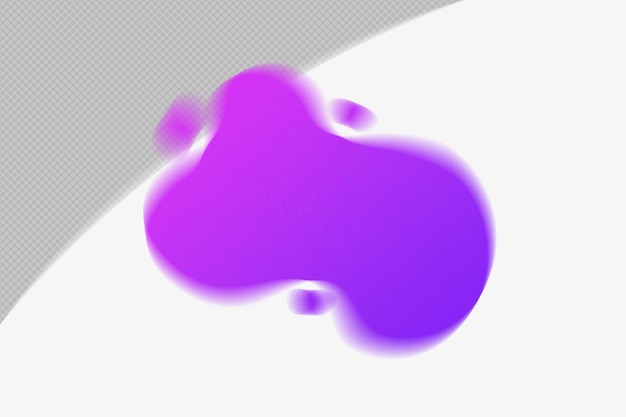 抽象 形状 透明 メッシュ 粒状 ぼやけ グラディエント エレメント 紫色 テンプレート psd png デザイン